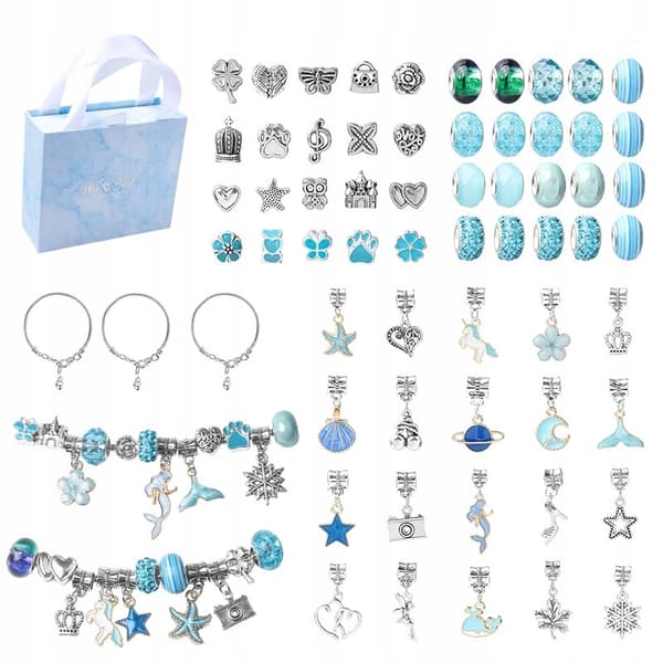 CHARMS PERLE SÆT TIL AT LAVE SMYKKER ARMBÅND PERLEGAVE
