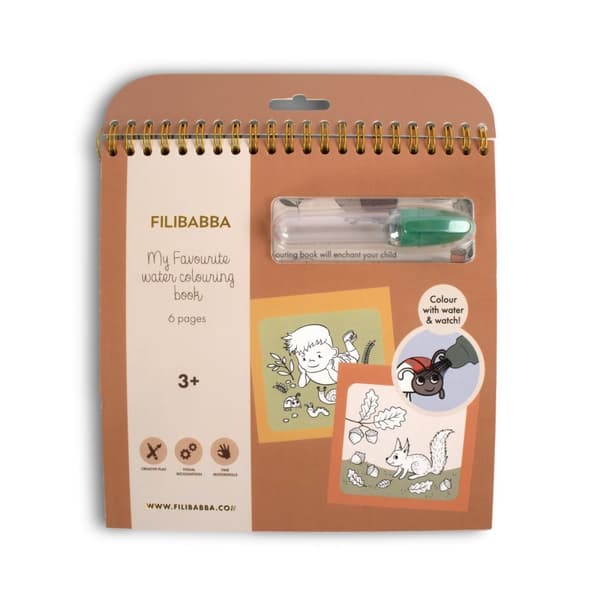 Filibabba Min yndlingsvandmalebog - Skov - (FI-03326)