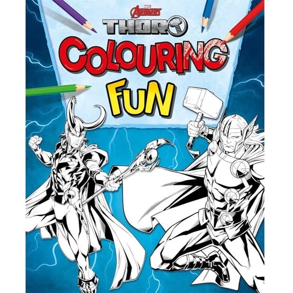 Marvel Thor Colouring Fun