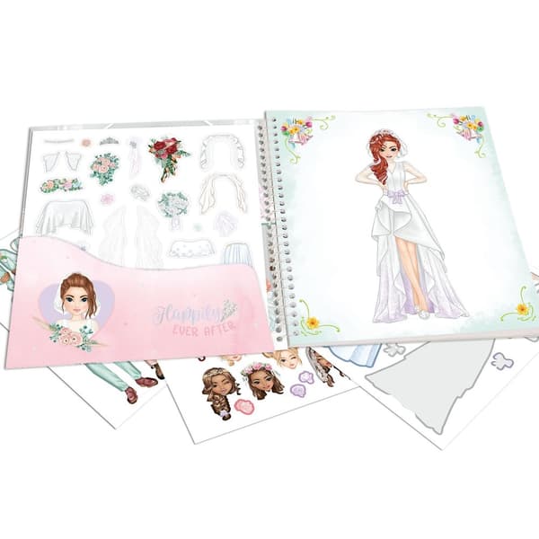 TOPModel Dress Me Up Stickersbok Wedding