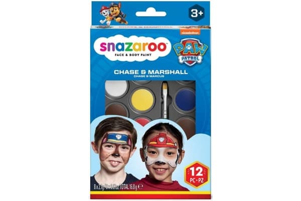 Snazaroo Paw Patrol - Sminkset med färger - Chase & Marshall (791106)