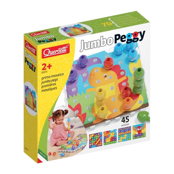Quercetti Jumbo Peggy (45 stk.) - (QU-2271)