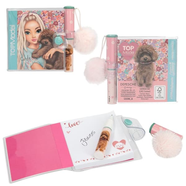 TOPModel Mini Notebook med pen Floral Candy