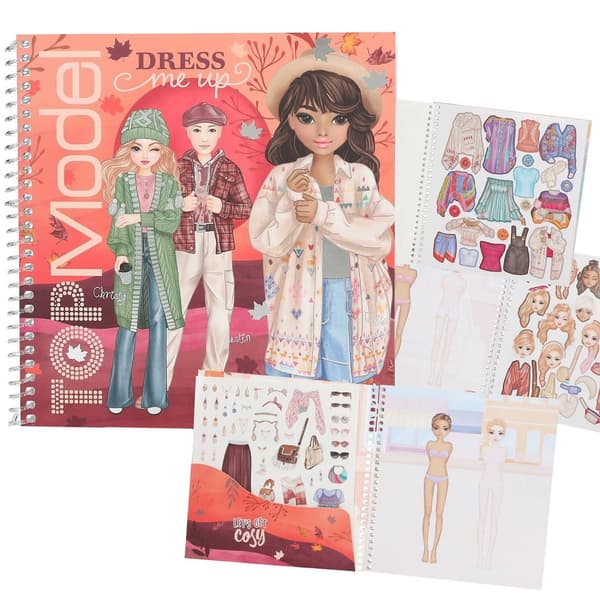 TOPModel Dress Me Up Stickersbok Cosy