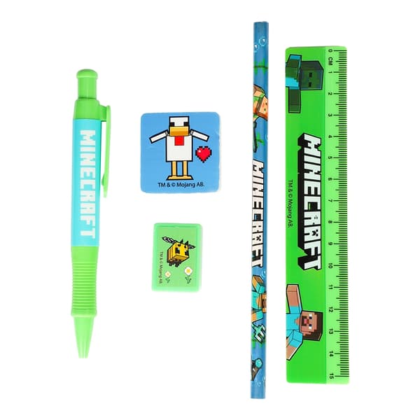 Minecraft Skrivesæt med etui