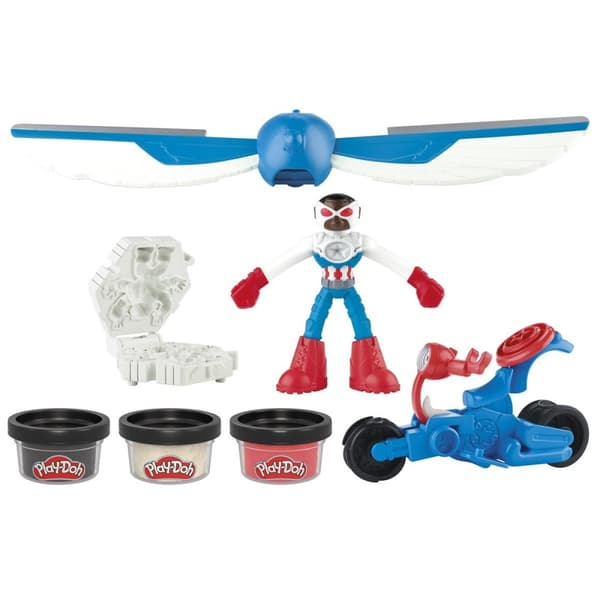 Play-Doh Marvel Captain America Moto-slicer