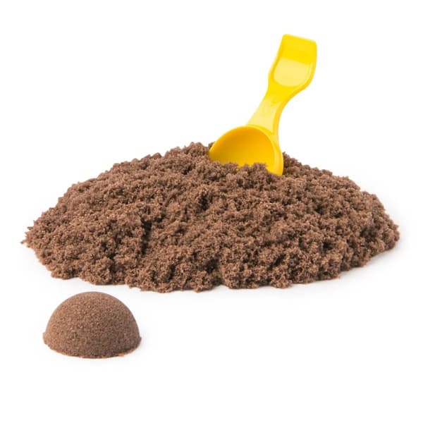 Kinetic Sand Ice Cream Tub Brun