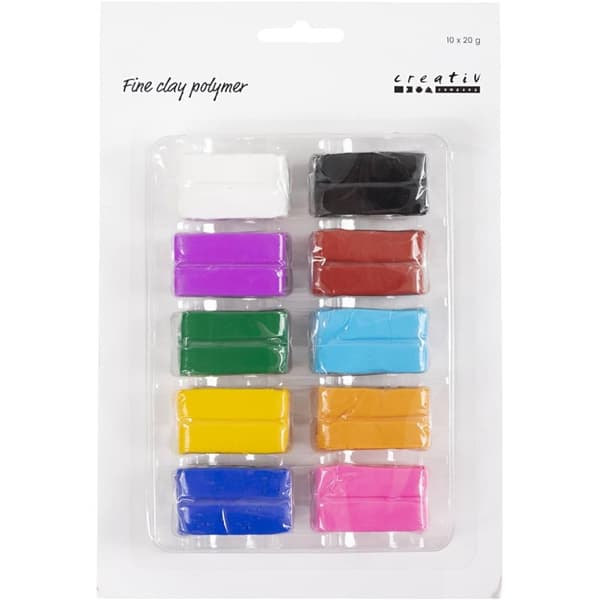 Creative Toys Hienosavi - Polymeeri - Värikäs 10x20 g (78101)