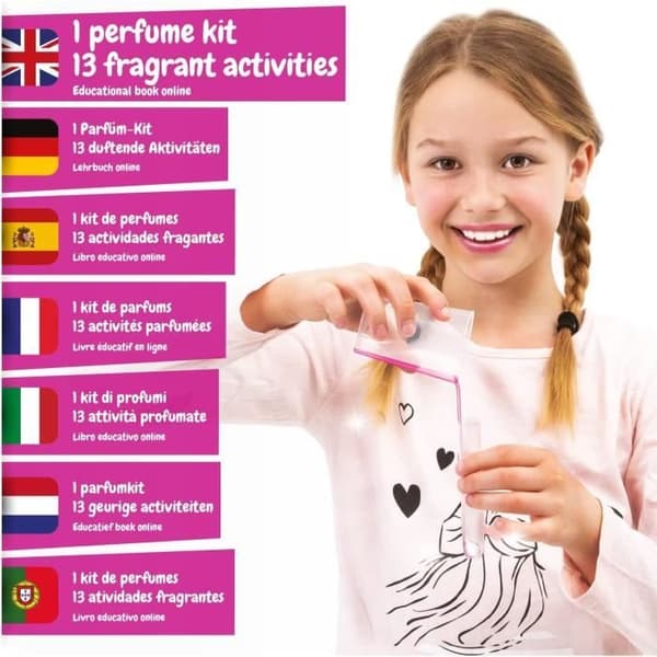 Science4you Super Parfymlaboratorium för Barn +8 År - Spel för Att Tillverka Parfymer, Utbildningsset för Vetenskap, Spel med