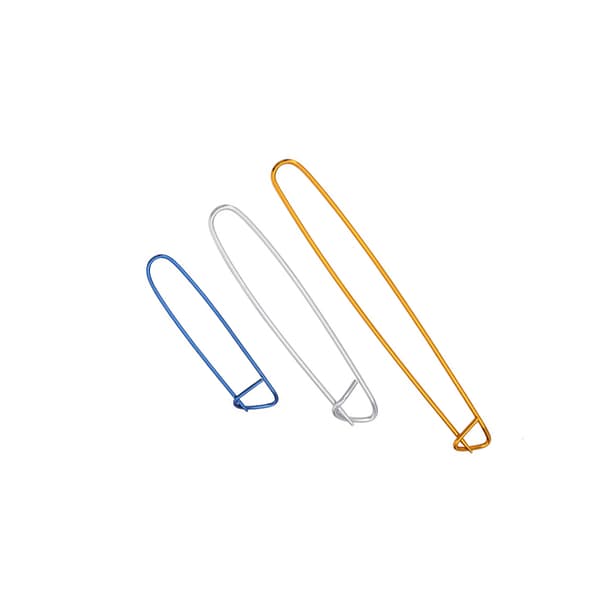 INF Kabelstickor Set i Aluminium, U-formade Stickor, 3 st