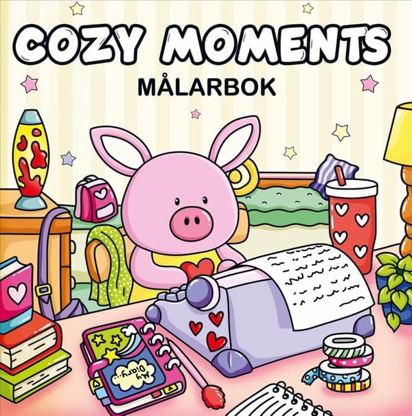 Cozy Moments Målarbok