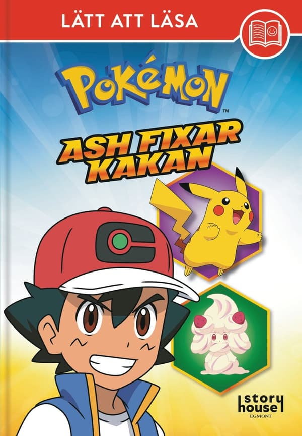 Pokemon Lätt att läsa Ash fixar kakan