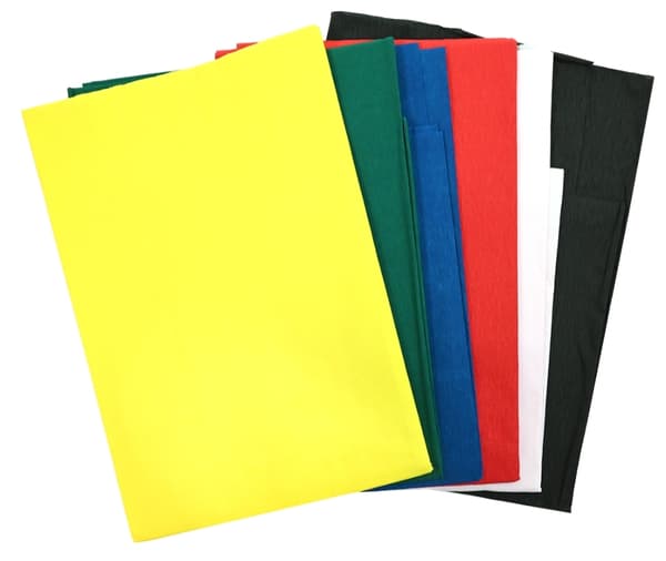 Kräppapper 6-pack 50x250cm