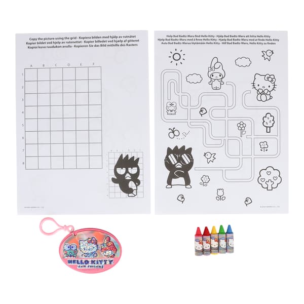 Aktivitetsblad A4 med Kuvert Hello Kitty