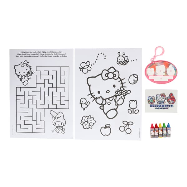 Aktivitetsblad A4 med Kuvert Hello Kitty