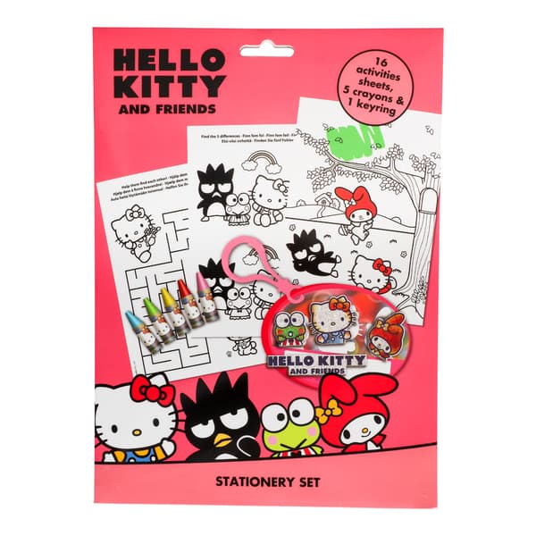 Aktivitetsblad A4 med Kuvert Hello Kitty