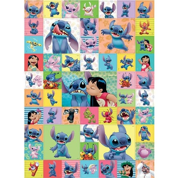 Stitch Målarbilder + Stickers