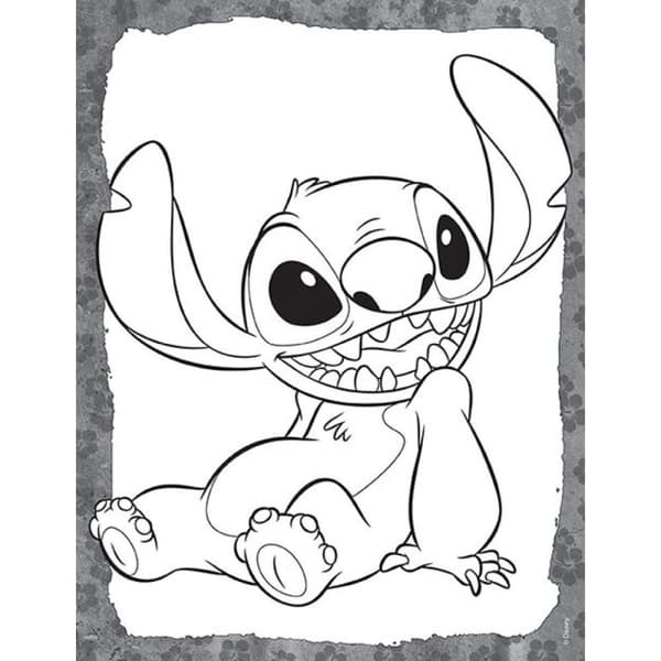 Stitch Målarbilder + Stickers