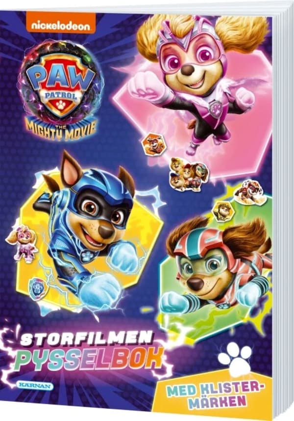 Paw Patrol.pysselbok med klistermärken