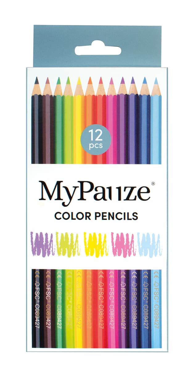 Färgpennor 12-pack MyPauze