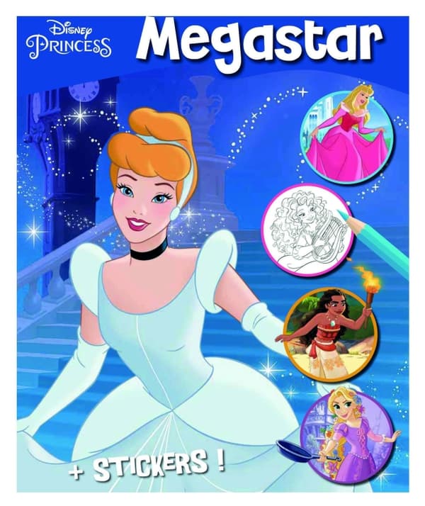 Disney Megatähti värityskirja - Prinsessa