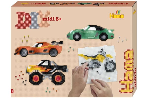 Hama Midi gaveeske Biler - (383162)