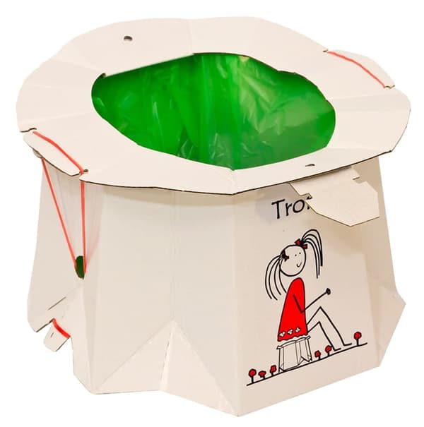 Engangspotte til børn. Trone