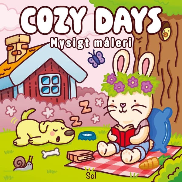 Cozy Days Målarbok