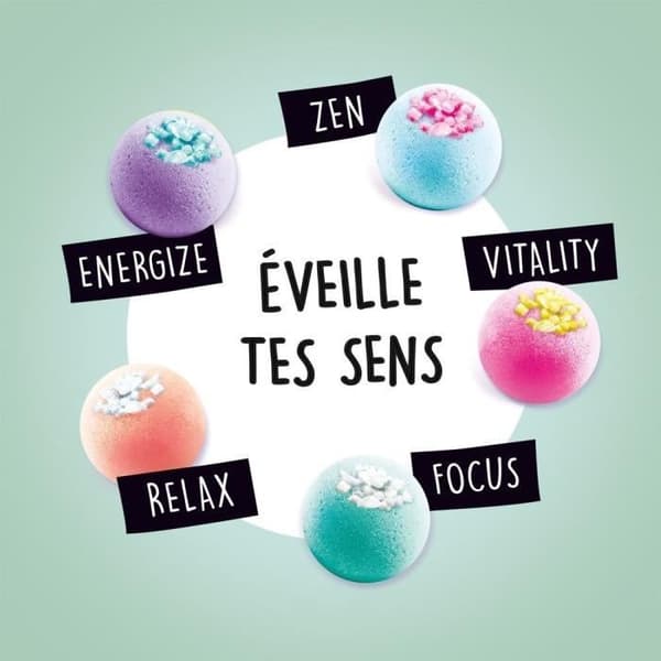 CANAL TOYS - So DIY - Kit för att skapa 3 brusande badbollar - Aromaterapi - So Bomb - Bath Bomb 3 Pack - BBD 039