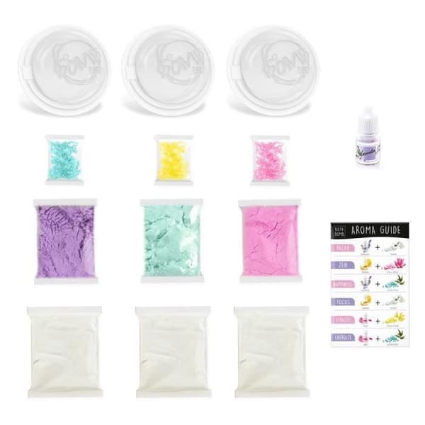 CANAL TOYS - So DIY - Kit för att skapa 3 brusande badbollar - Aromaterapi - So Bomb - Bath Bomb 3 Pack - BBD 039