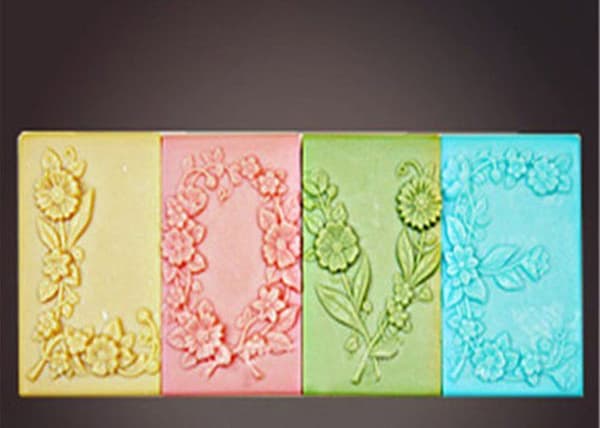 Longcang form LC Love Flower N360 Hantverksform Silikon Tvålform Mönster Hantverksformar DIY Handgjorda ljusformar