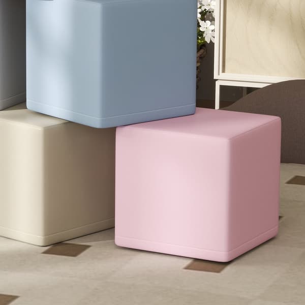 Skumblokke til bygning, 12er-Set, 20x20x20 cm, Multifarvet