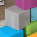 Miniatyrbillede 9 af 9: Bløde Blokke, 12er-Set, 20x20x20 cm, Multifarvet