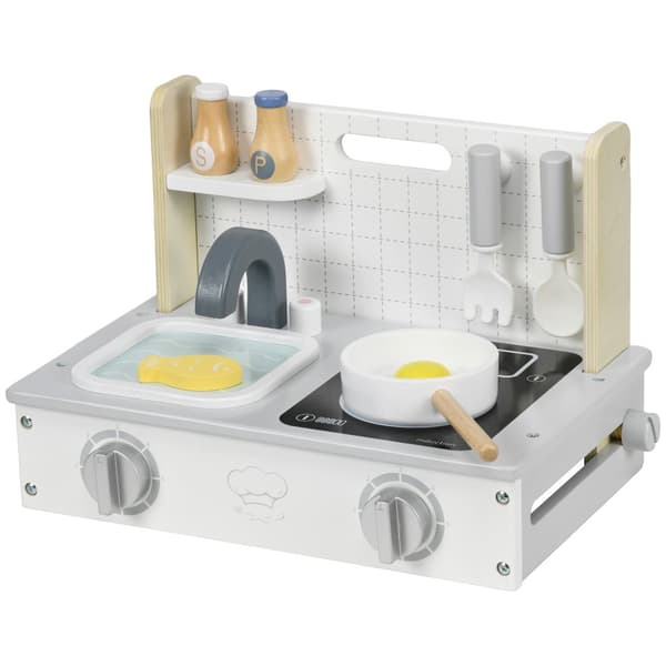 Barnkök Set, 36x21.5x25 cm, Grå