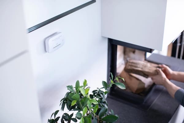 Brennenstuhl kolmonoxidsensor med Larmsignal och LED-display