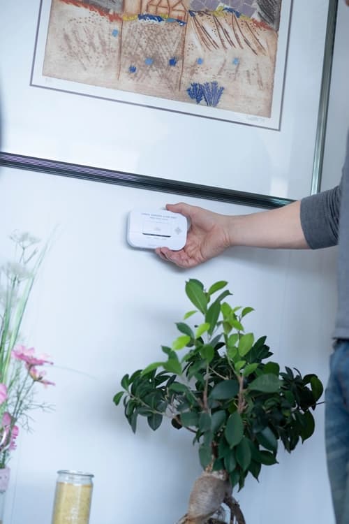 Brennenstuhl kolmonoxidsensor med Larmsignal och LED-display