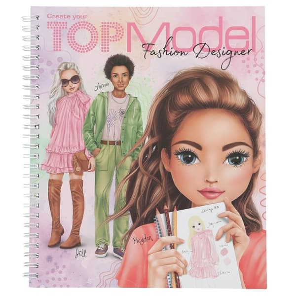 TOPModel Skapa din TOPModel målarbok - (413582)