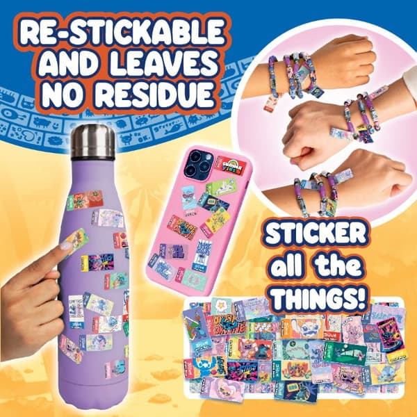 Sticki Rolls Stitch Sticker Bracelet and Necklace