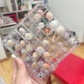 Miniatyrbillede 3 af 5: INF Stærk magnetisk dobbeltsidet prøveboks (64 rum)