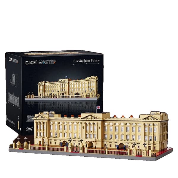 Buckingham Palace Model, 5604 dele, designet af Tobias Thieme,med kasse