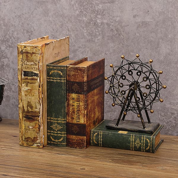INF Vintage Bog Opbevaringsboks - Botanisk Design S