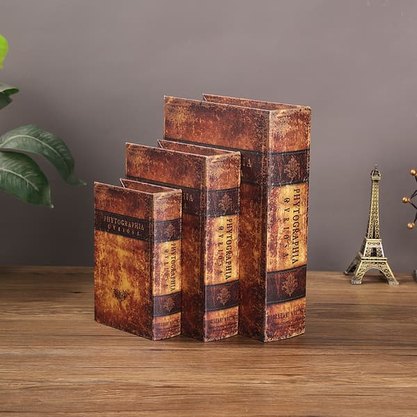 INF Vintage Bog Opbevaringsboks - Botanisk Design S