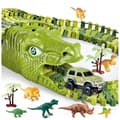 Miniatyrbilde 5 av 7: Dinosauriebana 240 delar – Stort lekset med bil, broar & dinosaurier
