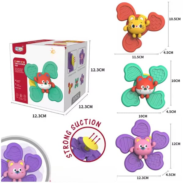 Färgglada Fidget Spinner med Snurrfunktion – För roliga och lugna stunder