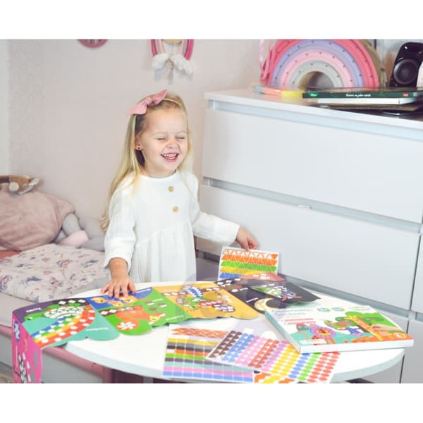 WOOPIE ART&FUN -tarrat – eläimet, muoto ja väri, 504 kpl
