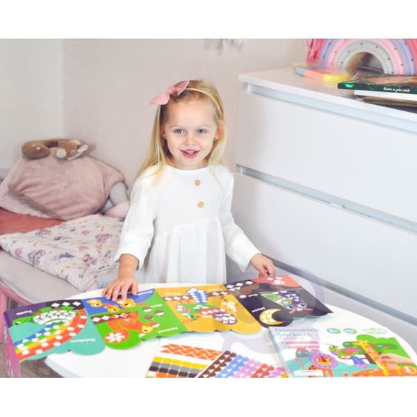 WOOPIE ART&FUN -tarrat – eläimet, muoto ja väri, 504 kpl