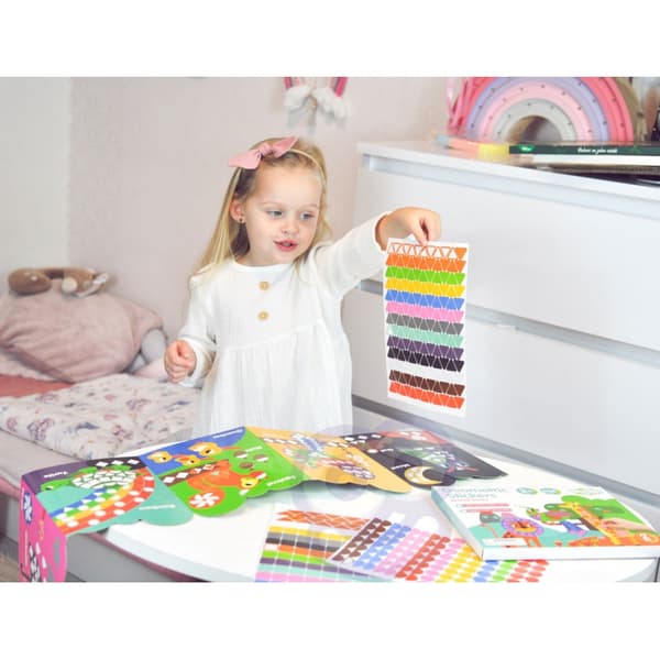 WOOPIE ART&FUN -tarrat – eläimet, muoto ja väri, 504 kpl