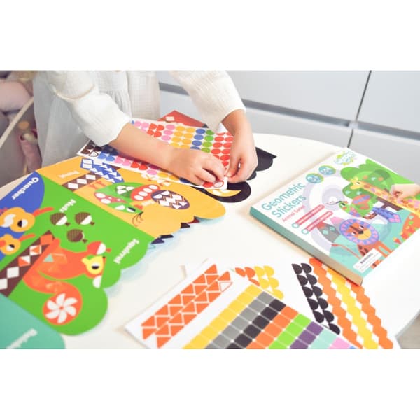 WOOPIE ART&FUN -tarrat – eläimet, muoto ja väri, 504 kpl