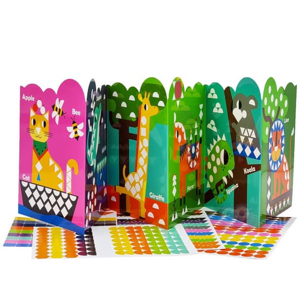 WOOPIE ART&FUN -tarrat – eläimet, muoto ja väri, 504 kpl