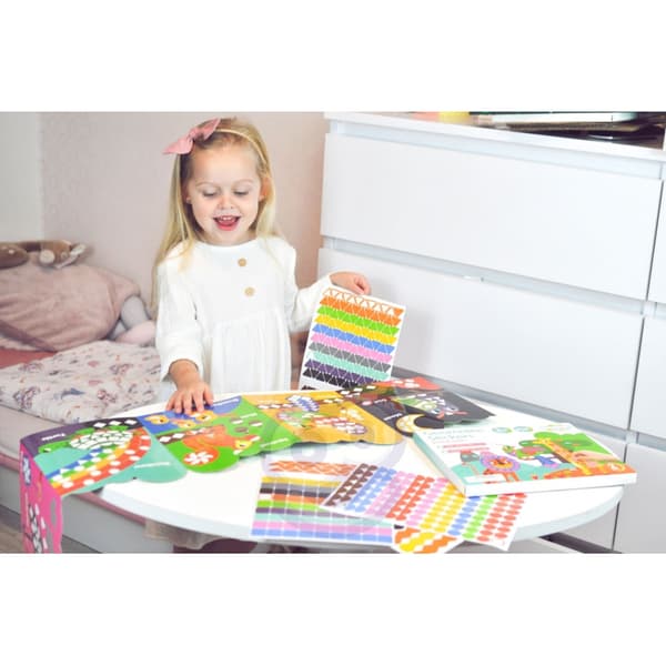 WOOPIE ART&FUN -tarrat – eläimet, muoto ja väri, 504 kpl